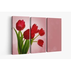 Картина на Червени лалета - k84457 -PAGAGAL